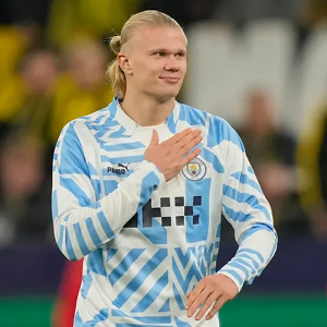 Erling Haaland plays for Manchester City