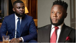 Streetbeatz (L) has clashed with DJ Mensah (R) over a setlist