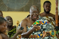 Patron of Asante Kotoko, Otumfuo Osei Tutu II