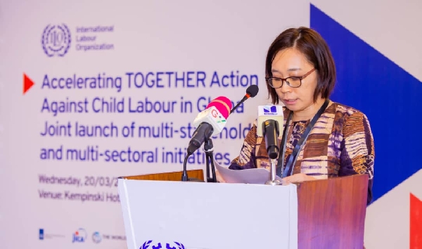 JICA Ghana Chief Representative Ms. Suzuki Momoko