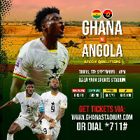 The ticket prices start from GH₵20