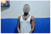 A photo of the suspect