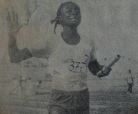 Legendary Rose Amankwaah during her sprinting days