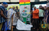 President Akufo-Addo during the launch of the phase 2 of PFJ
