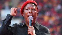 Julius Malema is leader of South Africa's Economic Freedom Fighters