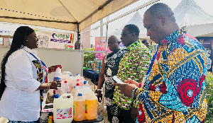 The three-day exhibition brought together Ghanaian producers, diplomats and trade experts