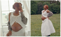 Temi Otedola flaunting her baby dump