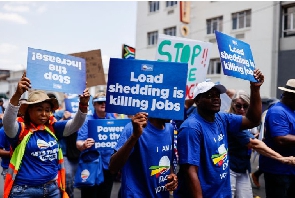 South Africa's severe power cuts triggered protests from angry citizens in January