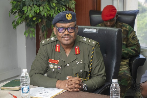 Chief of the Defence Staff (CDS), Major General William Agyapong