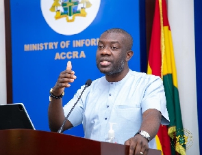 Minister of Information, Kojo Oppong Nkrumah