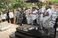 The ceremony was attended by Okyehene, Nana Akufo-Addo and Bawumia