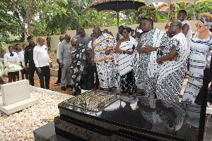 The ceremony was attended by Okyehene, Nana Akufo-Addo and Bawumia