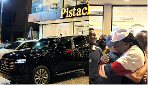 Stonebwoy was gifted the brand-new vehicle