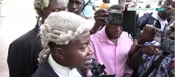 Dominic Oduro Osei, lawyer for the Family Head of Daddy Lumba’s family