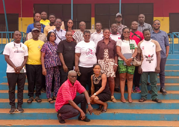 Officials of the Volta Regional National Sports Authority