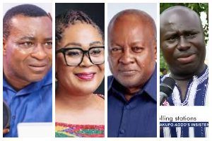 From L-R (Wontumi, Lordina, Mahama and Paul Yandoh )