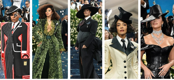 Some enchanting red carpet looks captured at the 2025 Met Gala