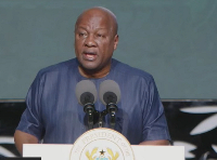 John Dramani Mahama is the President of Ghana