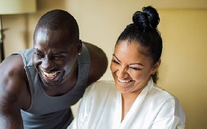 Chris Attoh and his late wife Bettie Jenifer