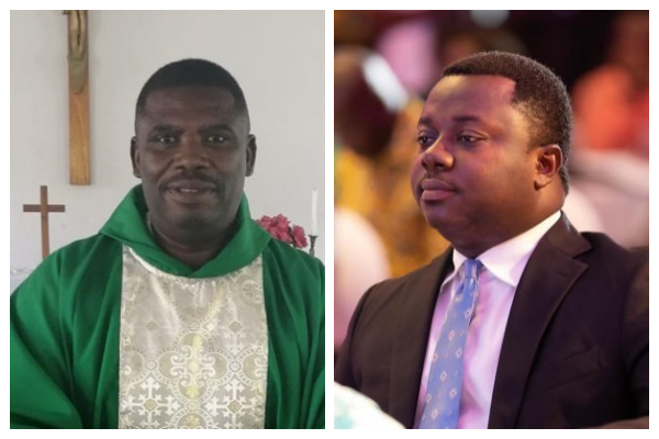 Rev Canon Dr Confidence Bansah (L) and Rev John Ntim Fordjour (R)