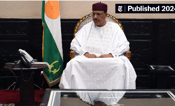Niger’s former president, Mohamed Bazoum