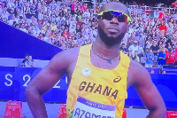 Ghanaian athlete, Benjamin Azamati