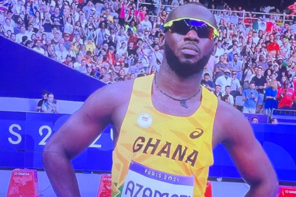 Ghanaian athlete, Benjamin Azamati