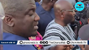 A delegation NPP leaders led by Dr Bawumia were denied access to Chairman Wontumi