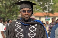 John Dumelo graduated with a Master's Degree in Law