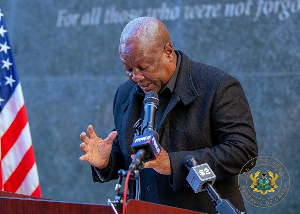 John Dramani Mahama is Ghana's President