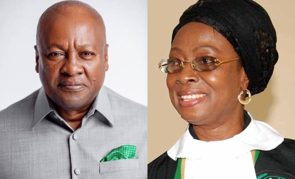 President Mahama faces legal action over Sophia Akuffo’s vacant Council of State seat
