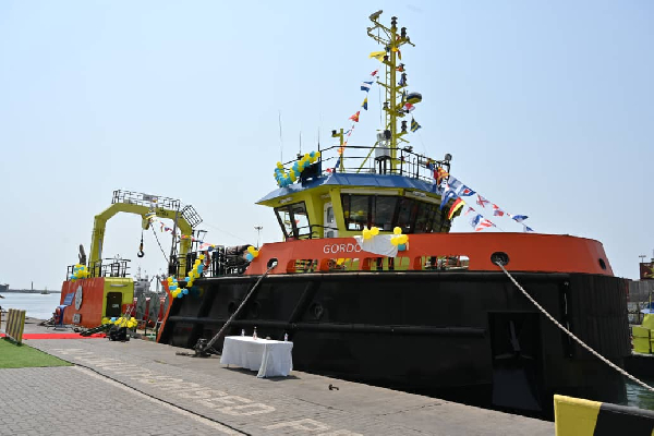GPHA has launched a Multi-Purpose Vessel at the Port of Tema.