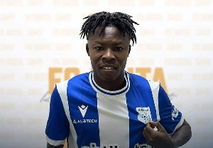 Ghanaian midfielder Salifu Ibrahim