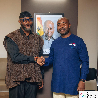 Yaw Ampofo Ankrah (L) and Samson Deen (R)