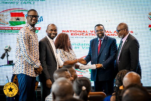 BoG Governor Dr Asiama pictured at the launch of NaVALI