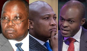 Daniel Yao Domelevo, Samuel Okudzeto Ablakwa and Martin Kpebu