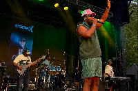 Edem represents Ghana at SummerStage’s 40th anniversary celebration