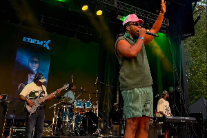 Edem represents Ghana at SummerStage’s 40th anniversary celebration