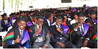 Graduands of Bachelor of Laws during the 73rd graduation ceremony at Makerere University, Kampala