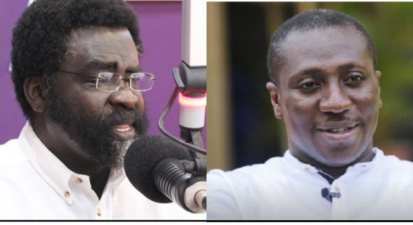 Dr. Amoako Baah (left) and Alexander Afenyo-Markin