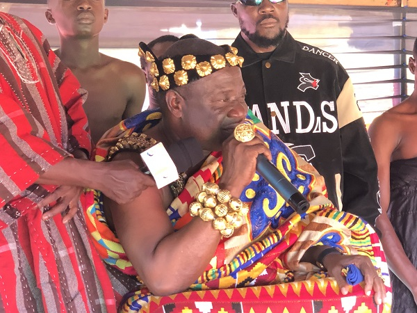 Obirepong Akwasi Amoh Kyeretwie I, the Abiremhene and Ayem Kotoku Gyasehene