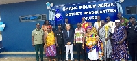 The construction was at the request of the Ghana Police Service