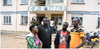 Relatives of the deceased camp at Kabale central police station on Tuesday