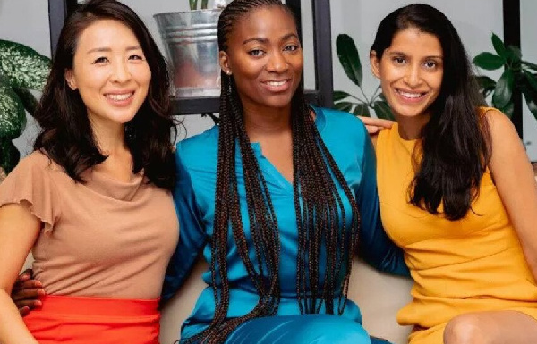 Sneha Mehta, Jade Oyateru and Catherine Lee, founders of Uncover. Photo credit: howwemadeitinafrica