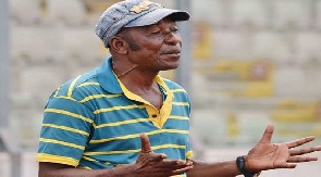 Veteran football coach J.E. Sarpong