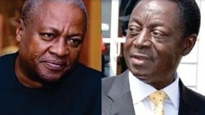 John Dramani Mahama and Dr. Kwabena Duffuor