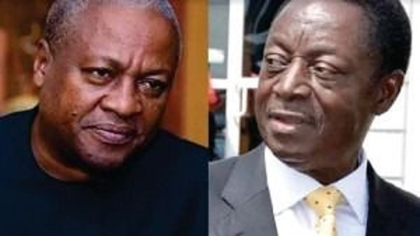 John Dramani Mahama and Dr. Kwabena Duffuor