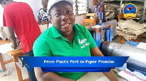 Our reporter, Thomas Tetteh, spoke to Mending Papers CEO