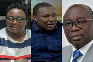 Solomon Owusu (M) has urged Gifty and Osei Assibey (R) not to suffer alone