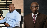 Former Minister of Power, Dr Kwabena Donkor (R) said he never met nor received payments from Berko